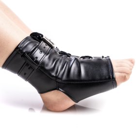 Lace Up Toe-to-Ankle Restraint Cuffs
