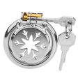 (image for) Snowflake Flat Chastity Cage