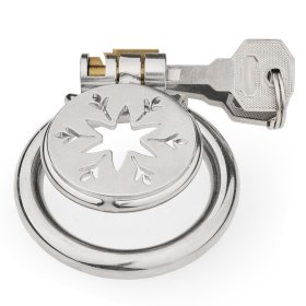 Snowflake Flat Chastity Cage