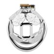(image for) Snake Premium Metal Chastity Cage - Long