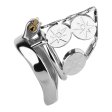 (image for) Snake Premium Metal Chastity Cage - Short