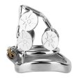 (image for) Snake Premium Metal Chastity Cage - Short