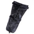 (image for) Full Wrap Kinky Leather Leg Binder