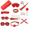 (image for) Quality Leather Sex Bondage 13PCS Set