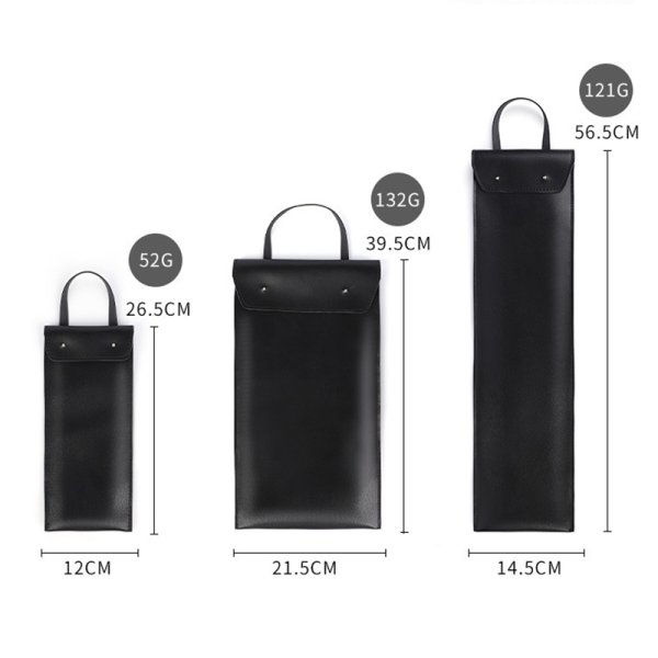 (image for) Leather Hanging Handbag Storage Bag