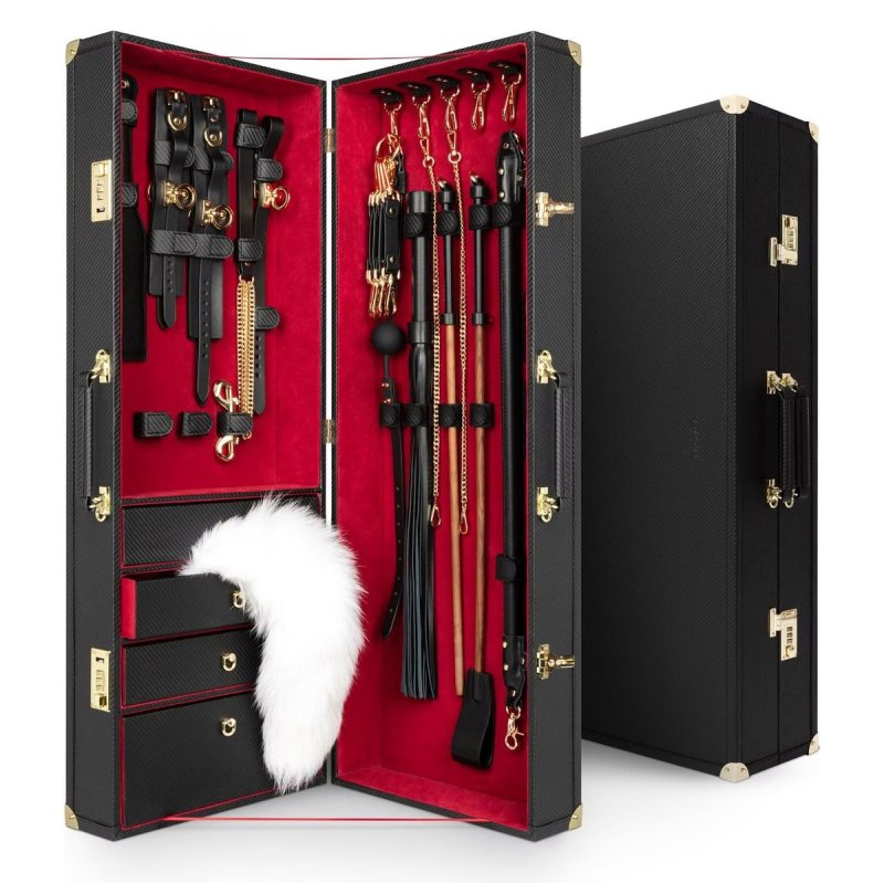 (image for) Luxury Bondage Locking Storage Sade Trunk