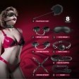 (image for) Prettylove 8pcs Leather Bondage Kits