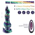 (image for) 10.2" Vibration Monster Dildos