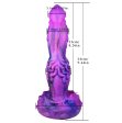 (image for) 9.4" Thrusting Vibration Fantasy Dildo