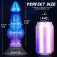 (image for) 7.6" Suction Base Big Glans Ball Dildo