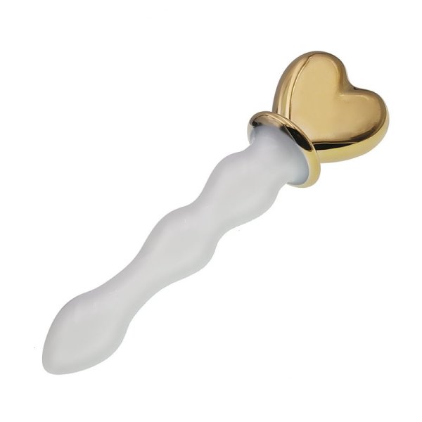 (image for) Heart Glass Anal Plug