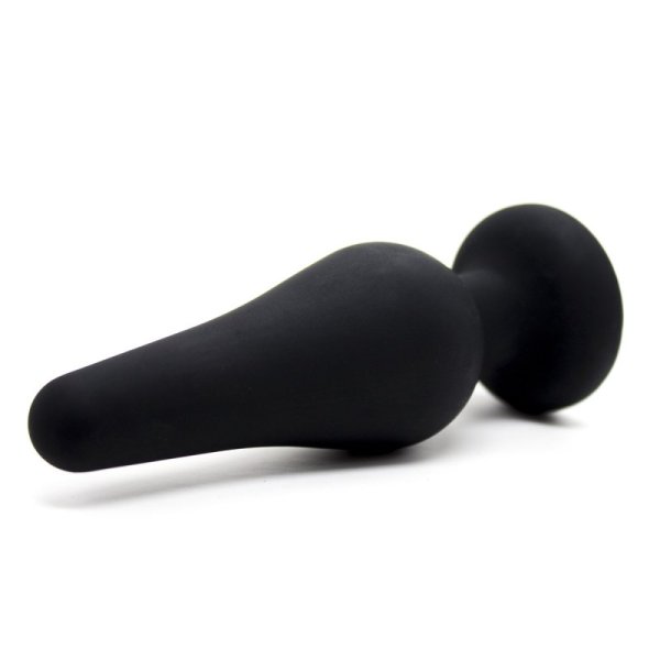 (image for) Silicone Black Anal Plug