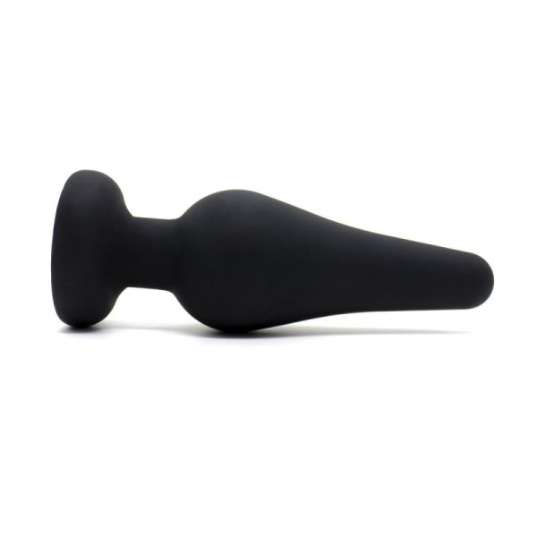 (image for) Silicone Black Anal Plug