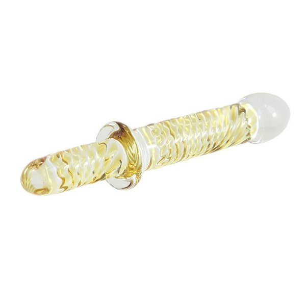 (image for) Golden Armor Glass Anal Toy