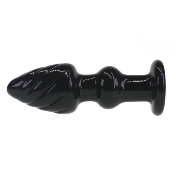 (image for) Glass Royal intruder Anal Plug