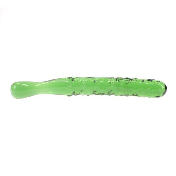 (image for) Green Glass Butt Plug