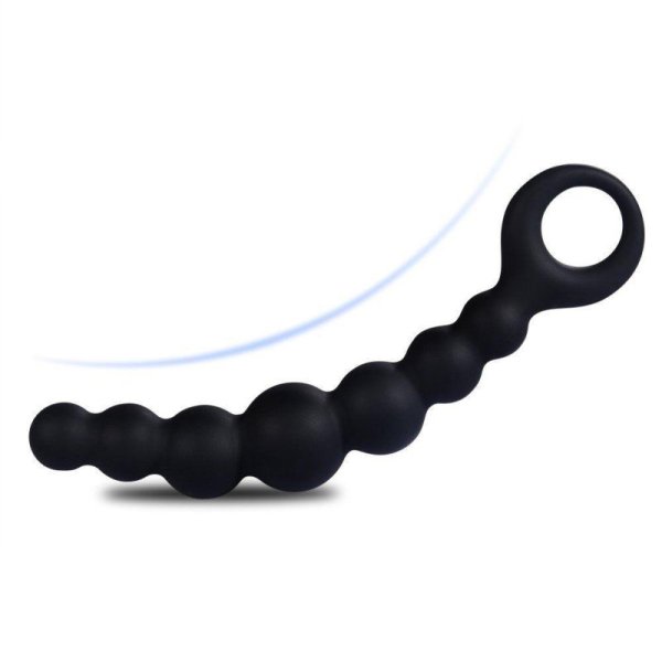 (image for) Butt Plug Anal Beads with Safe Pull Ring