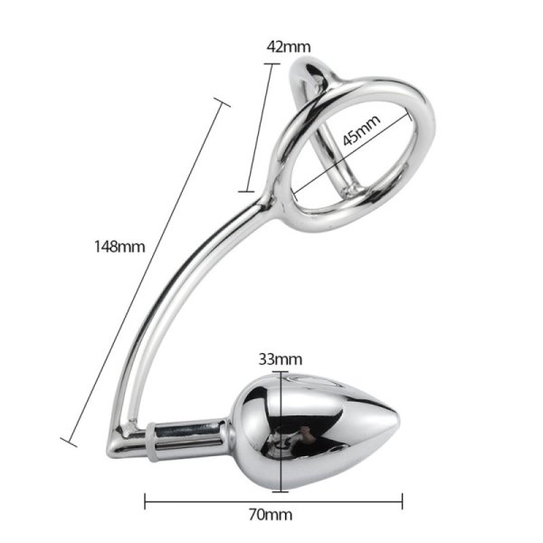 (image for) Cock Lock Hook With 3 Butt Plug