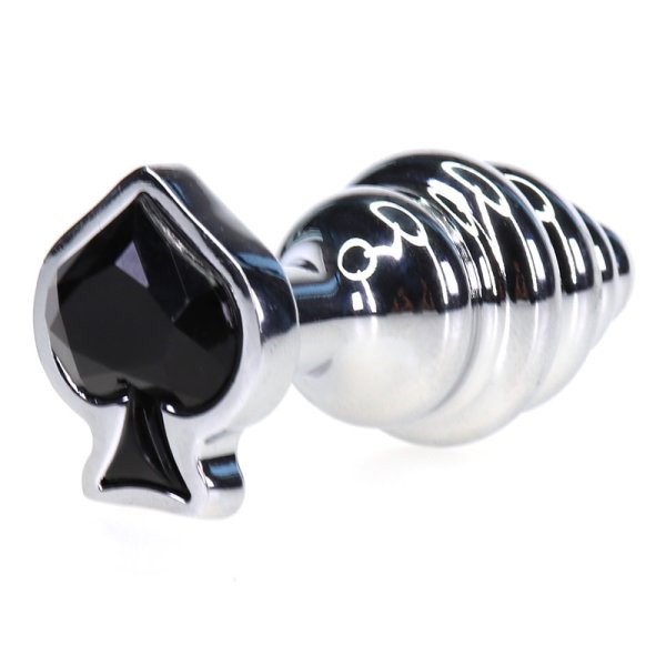 (image for) Thread Steel Butt Plug - Spade Diamond