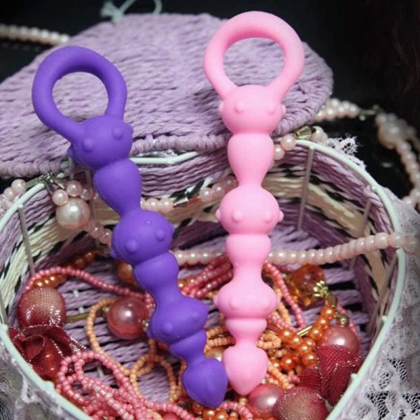 (image for) Silicone Anal Beads