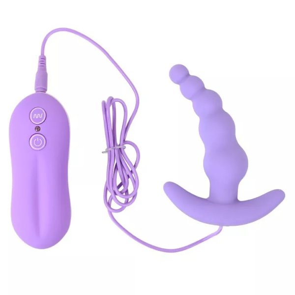 (image for) Beads Style Vibrating Anal Plug