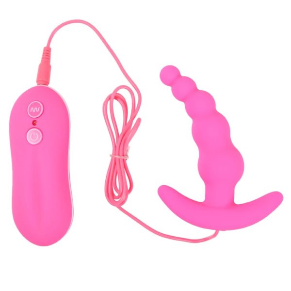 (image for) Beads Style Vibrating Anal Plug