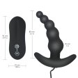 (image for) Beads Style Vibrating Anal Plug