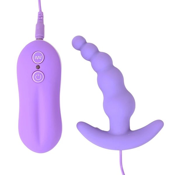 (image for) Beads Style Vibrating Anal Plug