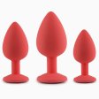 (image for) Geisha Ball Silicone Butt Plug with Diamond