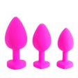 (image for) Heart Diamond Silicone Butt Plug