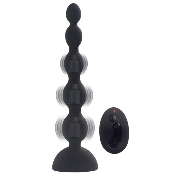 (image for) Anal Beads -L With Three (3) Numble Motors