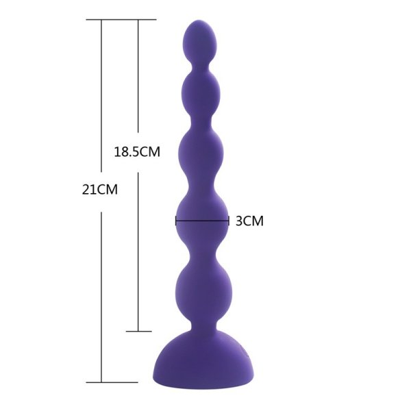 (image for) Anal Beads -L With Three (3) Numble Motors
