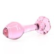 (image for) Pink Glass Butt Plug
