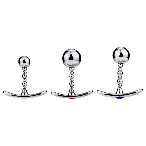 (image for) Bendable One Ball Steel Butt Plug