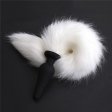 (image for) Silicone Anal Plug With Red Fox Tail