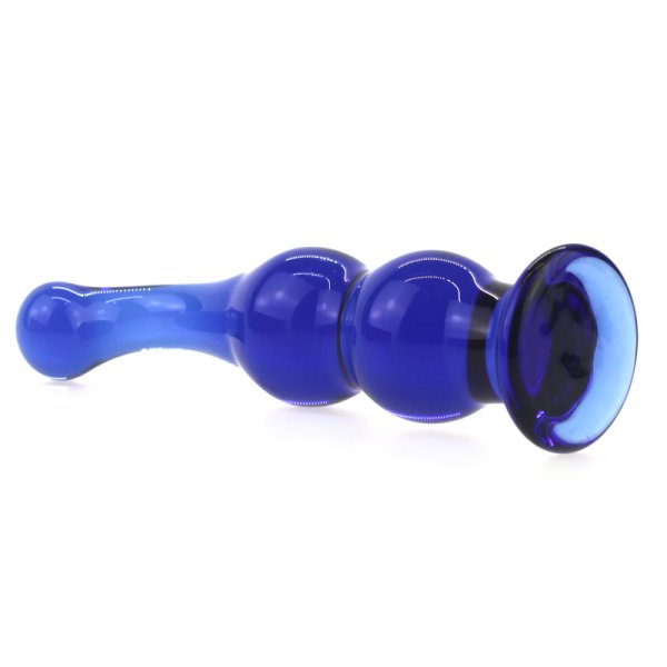 (image for) Blue Lover Glass Prostate Toy