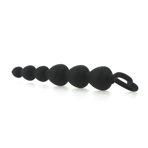 (image for) Heart Pull Ring Anal Beads