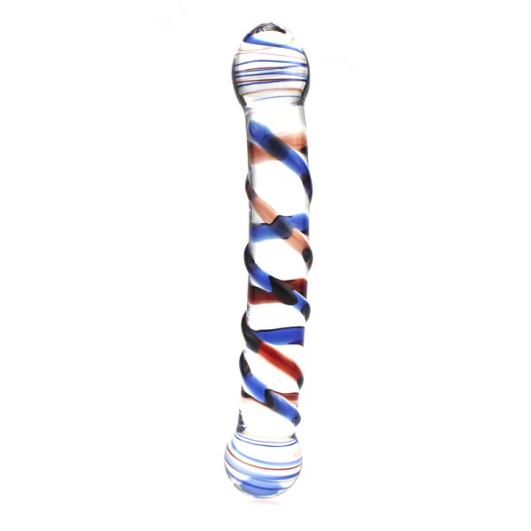 (image for) Colorful Enchanting Double Ended Glass Dildo
