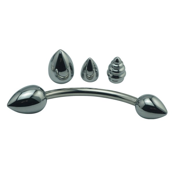 (image for) 4 In 1 Double Head Prostate Anal Set