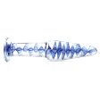 (image for) Blue Grain Glass Anal Plug