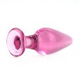 (image for) Pink Glass Butt Plug
