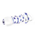 (image for) Blue Bead Glass Butt Plug