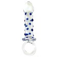 (image for) Blue Bead Glass Butt Plug