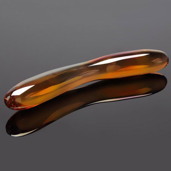 (image for) Crescent Glass Anal Toy