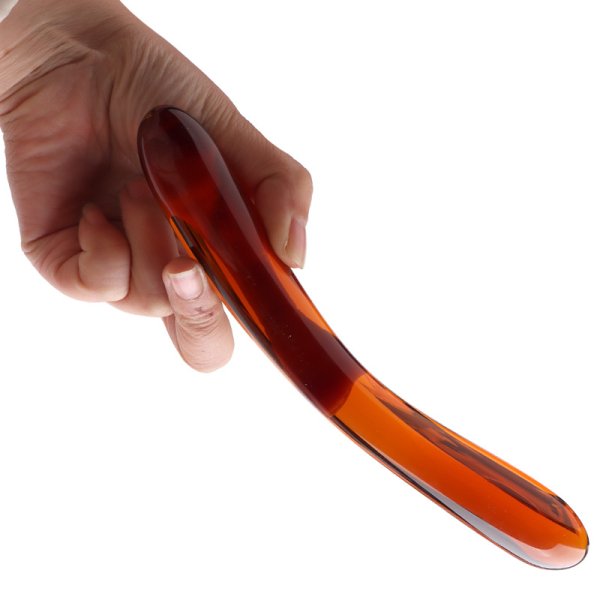 (image for) Crescent Glass Anal Toy