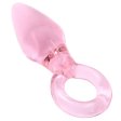 (image for) Glass Anal Plug With Handle Ring
