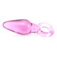 (image for) Glass Anal Plug With Handle Ring