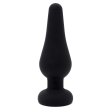 (image for) Silicone Black Anal Plug