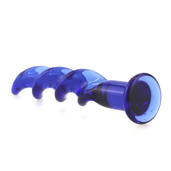 (image for) Do the Twist Glass Anal Plug