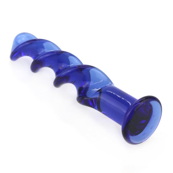 (image for) Do the Twist Glass Anal Plug